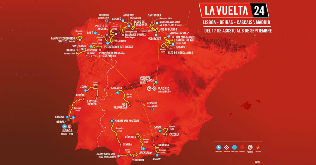 Vuelta a Espa&ntilde;a 2024: Recorrido, expectativas y novedades