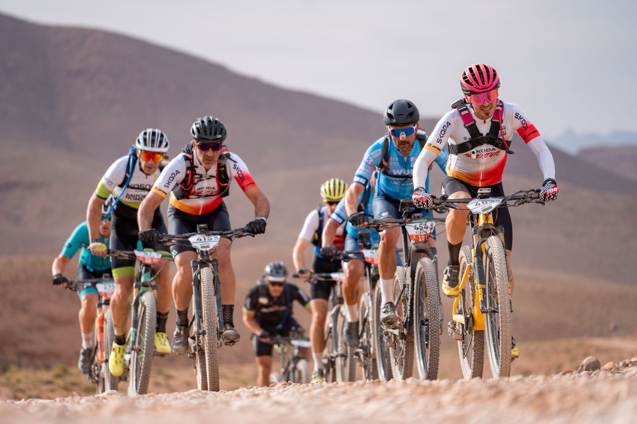 &Scaron;koda Titan Desert Marruecos 2023: primeros d&iacute;as de carrera