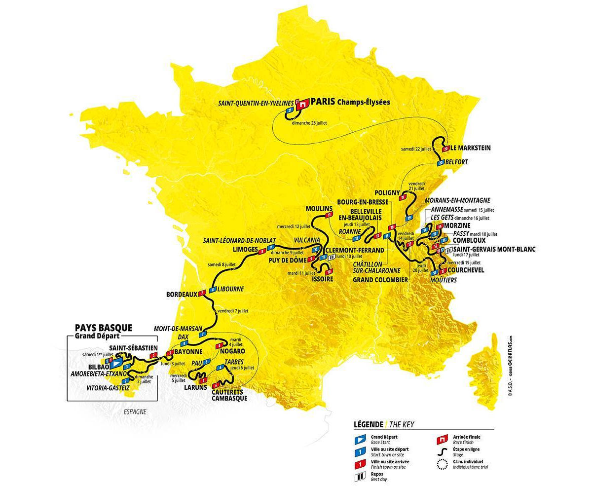 Tour de Francia 2023: Todo lo que debes saber del Grand Depart de Bilbao